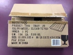 Liteware Rosseto, Trio 25, Clear, TC753 (tray Only) Party Wedding Catering New. Price: $30.00.