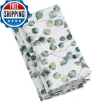 Saro Lifestyle Eucalyptus Leaf Table Napkin (set Of 12), 20" New. Price: $49.86.