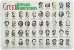 Painless Learning Great African Americans Placemat, 12" X 17 1/2" New. Price: $8.95.