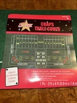 Amscan Craps Table Felt Cover, 6FT Green Reversible - Casino Dice Game Used. Price: $15.00.