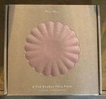 Meri Pink Scallop Bamboo Fibre Reusable 9.75 Plates - Set 6 Niob Open. Price: $29.00.