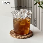 Glass Drinkware Cold Coffee Cups Latte Iced Water Bottle Aesthetic New. Price: $15.69.