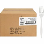 Genuine Joe GJO20005 Individually Wrapped Fork 1000 / Carton White New. Price: $24.68.