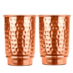 Healthandwealth Pure Copper Hammered Drinking Cups - Ayurvedic Tumbler... New. Price: $26.65.