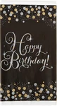 Amscan Sparkling "happy Birthday" Table Cover - 54" X 102" New. Price: $9.95.