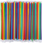 Individually Wrapped 100 Pcs Flexible Plastic Straw,colorful Dispo... New. Price: $15.88.