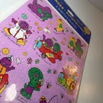 Barney Bj Baby Bop Stickers Vintage Hallmark 1996 Lyons Group Purple Dinosaur New. Price: $14.50.