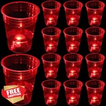 Mishunyus Red 16OZ Glow Party Cups 24 Pack New. Price: $34.99.