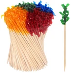 Sugormek 1000PCS In Wooden Frill Picks Cocktail 4, New. Price: $13.35.