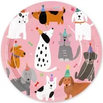 30PCS Dog Theme Paper Pink Puppy Disposable Plates 9" & 7" Cute Cartoon... New. Price: $20.79.