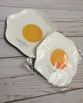 Jollity & Co. Yolks You Luncheon 16 Napkins And 8 Dessert Plates New. Price: $14.00.