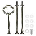 Uxcell 1 Set Tray Stand Handle Cupcake Dessert Plate Hardware Fitting Holde New. Price: $13.95.