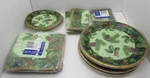 Amscan Season To Remember Christmas Pinecone Paper Plates And Napkins Used. Price: $15.11.