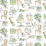 Boston International - Wedding Cakes Luncheon Napkins L053300 New. Price: $13.00.