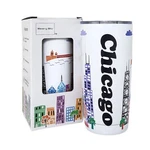 City Themed Artwork Tumbler Collection - Designed Usa 20OZ Vacuum In... New. Price: $36.46.