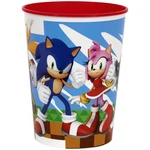 Unique Multicolor Sonic Hedgehog Design Plastic Stadium Cup 16 Oz Durable New. Price: $13.99.