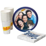 Silver Buffalo Seinfeld Tv Series 60 Pack Partyware Disposable Paper Plates, ... New. Price: $42.07.
