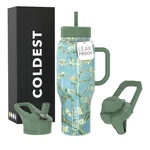 Coldest Tumbler With Handle Straw - 100% Spill Proof (... New. Price: $72.86.