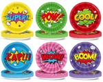 Chunnin 60PCS Super Theme Hero Party Paper Plates For Small New. Price: $20.51.