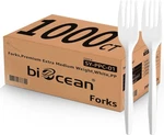 1000PCS Disposable Plastic Forks Silverware Set Bulk 1000, White New. Price: $28.88.