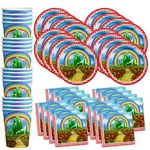 Wizard Of Oz Themed Party Supplies Set For 16 Kids Birthday Celebrations New. Price: $23.89.
