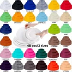 Fabricla Premium Felt Plate Divider Set Of 48 Round Pads In 3 Different Sizes New. Price: $19.99.
