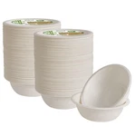 Compostable Sugarcane Bowls 5/6/12OZ Eco Bagasse Serving Soup 100-200CT New. Price: $36.97.
