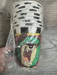 Vintage Taz Tasmanian Devil Looney Tunes Hallmark Party Cups 8 New Bin 34. Price: $26.25.