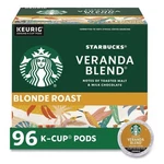 Starbucks Veranda Blend Coffee K-cups, 24/BOX, Box/carton New. Price: $135.85.