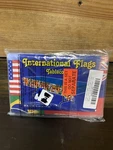 International Flag Plastic Tablecloth (2 Pack) 54" X 108" Birthday Tableware New. Price: $10.00.