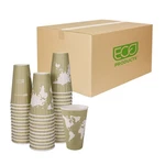 Compostable Disposable Insulated World Art 16OZ Large Coffee Cups, Case 60... Used. Price: $91.89.