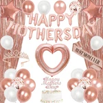 Trgowaul Happy Mother Day Decorations, Rose Gold Best Mom Ever New. Price: $41.99.