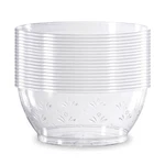 Blue Sky Simcha Collection Crystal Clear 6 Oz Plastic Bowls - 20 Count, Dispo... New. Price: $11.34.