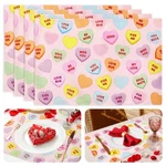 Whaline Valentine's Day Placemats Set Of 4 Love 18 X 12 Inch, Multicolor New. Price: $14.69.