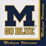 Michigan Wolverines Ncaa College University Sports Party Paper Luncheon Napkins New. Price: $10.99.