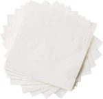 Crystalware, 500 Pack White Beverage Paper Napkins, 1 Ply New. Price: $14.56.