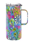 Lilly Pulitzer 16 Oz Travel Mug With Handle Lid, Stainless Steel Insulate... New. Price: $41.70.