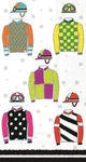Boston International - Paper Guest Towel 16 Count Jockey Silks New. Price: $8.99.