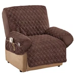 Stretch Storage Recliner Cover By Collections Etc. Blue, New. Price: $39.60.