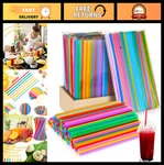Eaasty 3000 Pcs Colorful Disposable Drinking Plastic Straws Bulk, 0.24'' Diamete New. Price: $86.69.