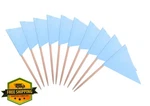 Stidsds Solid Sky Blue Cupcake Toppers Flags 100 Pcs New. Price: $20.00.