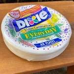 Vintage Dixie 48-CT Disposable Dessert Plates 6 7/8 Inch Soak Proof Shield Fruit New. Price: $28.99.