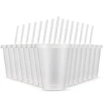 Rtteri 15 Pcs Reusable Cups With Straws And Lids 16 Oz Glitter Tumblers Plast... New. Price: $32.22.