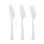 N9R 72PCS Silver Plastic Forks, Solid, Durable And Heavy Duty Disposable Silv... New. Price: $17.09.
