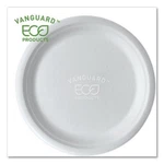 Eco Products EPP005NFA 10" White Sugarcane Plates 500/CARTON New. Price: $119.74.