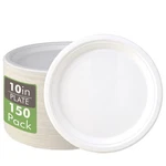 Vplus 150 Compostable Disposable Paper Count (pack Of 1), White New. Price: $47.49.