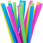 Extra Large Plastic Bubble Tea Smoothie 8.5X0.5 Inch (pack Of 100), Mutil New. Price: $14.52.