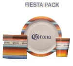 Corona Beer 12 Setting Party Paper Plates, Cups & Napkins, Fiesta Pack Cinco New. Price: $15.88.