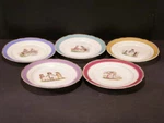5 Antique German Child Porcelain Baby Plate Kate Greenaway Doll Set Tea Unspecified. Price: $189.95.