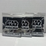 3 Star Wars The Mandalorian With Baby Yoda Plastic Tablecover 54 Inch X 84 New. Price: $8.99.